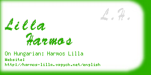 lilla harmos business card